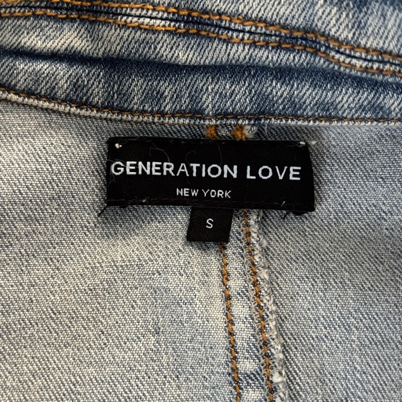Generation Love Sutton Light Blue Denim Jacket - Picture 3 of 4